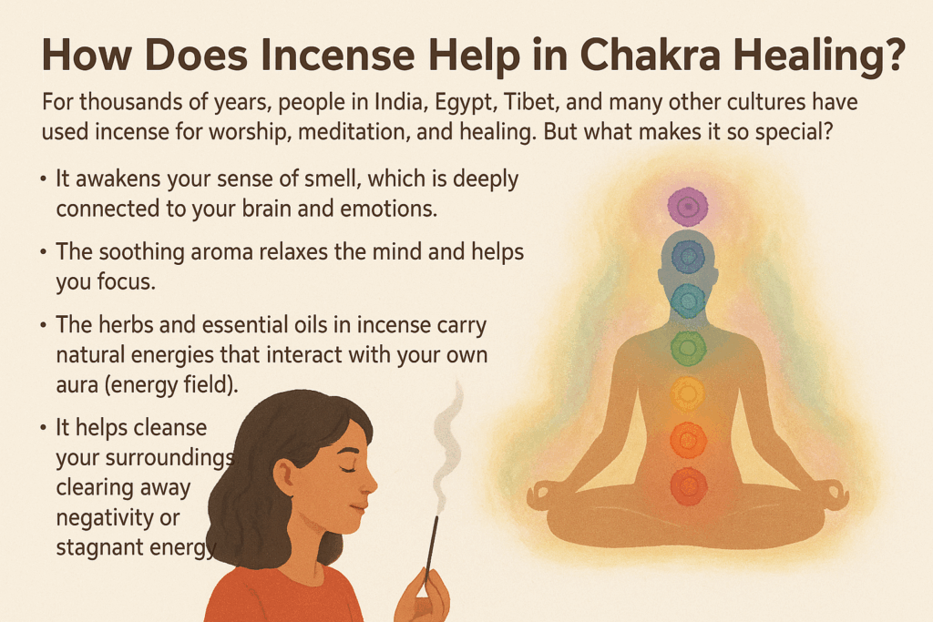 How Does Incense Help in Chakra Healing?