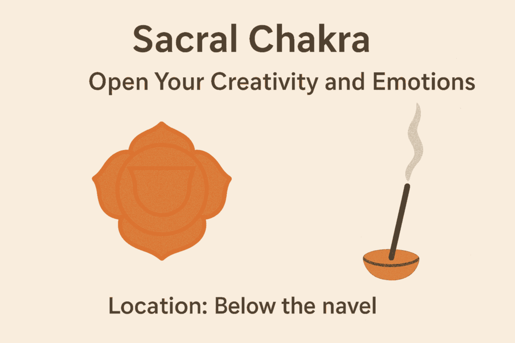Sacral Chakra – Open Your Creativity and Emotions Location: Below the navel