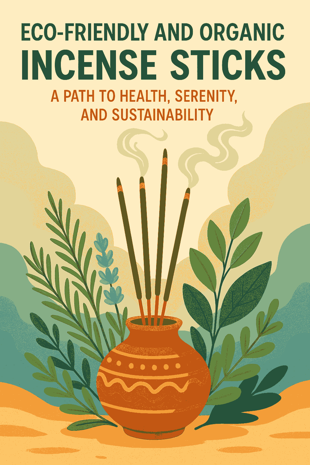 Eco-Friendly and Organic Incense Sticks: A Path to Health, Serenity, and Sustainability
